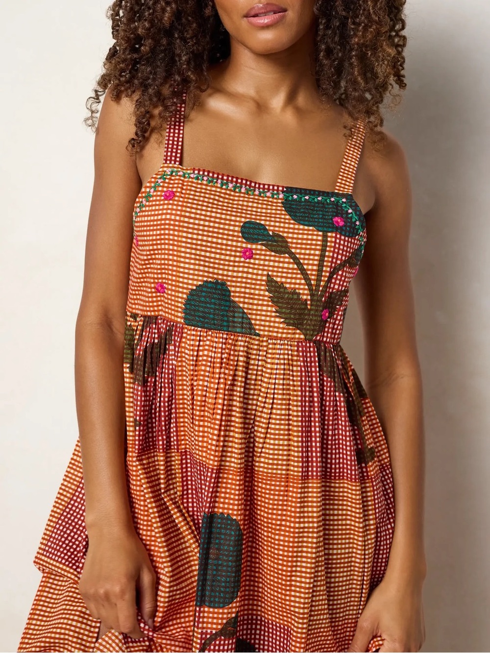 Natural Life Natalie Embroidered Cotton Midi Dress XS NWT NEW WITH TAGS - Picture 8 of 11